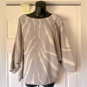 Loft sheer blouse medium